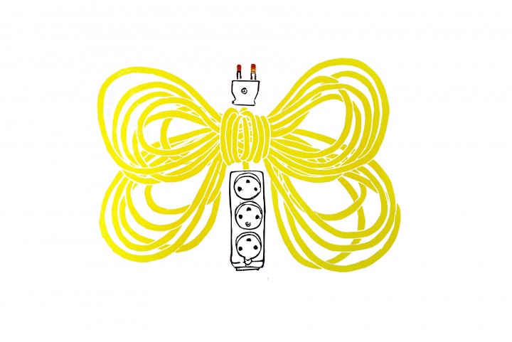 Butterfly Extention (Yellow) 1/13 Lenolium 2014 38x56cm Kr. 2.500,-